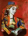 Jacqueline en costume turc 1955 Cubism